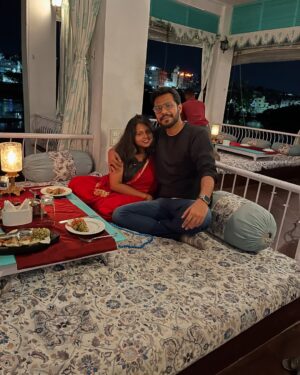 Triparna Bandyopadhyay Instagram - One year ago, I promised my heart to you, and every day since, you’ve shown me the depth of that promise. Here’s to the love we’ve built, and to the forever we have yet to write.

 Here’s to our adventures with time and many moree to come ❤️

To ♾️ 🧿 🪬 

#the_foodielady #anniversary #happilymarried