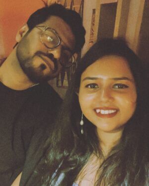 Triparna Bandyopadhyay Instagram - One year ago, I promised my heart to you, and every day since, you’ve shown me the depth of that promise. Here’s to the love we’ve built, and to the forever we have yet to write.

 Here’s to our adventures with time and many moree to come ❤️

To ♾️ 🧿 🪬 

#the_foodielady #anniversary #happilymarried