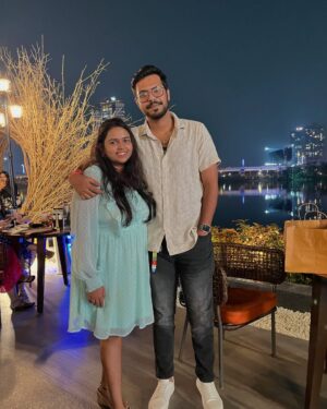 Triparna Bandyopadhyay Instagram - One year ago, I promised my heart to you, and every day since, you’ve shown me the depth of that promise. Here’s to the love we’ve built, and to the forever we have yet to write.

 Here’s to our adventures with time and many moree to come ❤️

To ♾️ 🧿 🪬 

#the_foodielady #anniversary #happilymarried