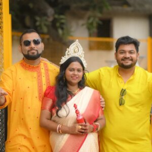 Triparna Bandyopadhyay Instagram - Briddhi 🥰 
One of the most essential ritual of any Bengali marriage. Had a dreamy day and this part of my wedding is closest to my heart ❤️
#bt #bishchalatriplene #wedding2024 #bettertogether #bridhi #briddhi