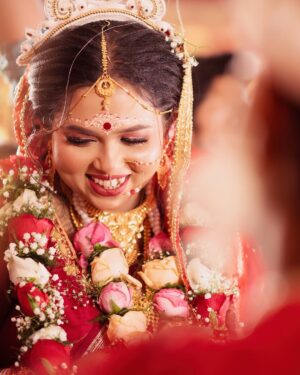 Triparna Bandyopadhyay Instagram - When Banerjee met Deb Chowdhury it was meant to be forever and always. Here’s to Welcoming my Laxmi to step into my holy pedestal and make me full. ❤️