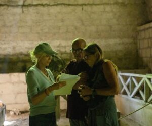 Trudie Styler Instagram - Some treasured behind-the-scenes moments from Posso Entrare? An Ode to Naples. This film captures the spirit of a city that means so much to me. Now, you can experience it too, streaming in the US on @Hulu. #tbt #PossoEntrare