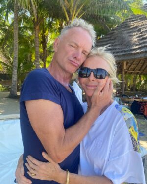 Trudie Styler Instagram - A little throwback to the Maldives ☀️ @theofficialsting