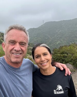 Tulsi Gabbard Instagram - Today is a great day for the American people.  Congratulations to my dear friend @robertfkennedyjr on his confirmation as @realdonaldtrump’s Secretary of Health and Human Services.  It has been quite a journey and I’m grateful to have walked this path with you.  #MakeAmericaHealthyAgain #MAHA