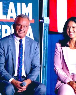 Tulsi Gabbard Instagram - Today is a great day for the American people.  Congratulations to my dear friend @robertfkennedyjr on his confirmation as @realdonaldtrump’s Secretary of Health and Human Services.  It has been quite a journey and I’m grateful to have walked this path with you.  #MakeAmericaHealthyAgain #MAHA