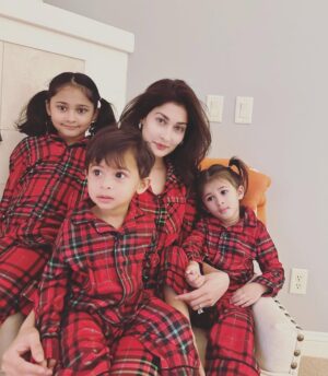 Umme Ahmed Shishir Instagram - It’s a pajama and Micky mouse day for us ❤️