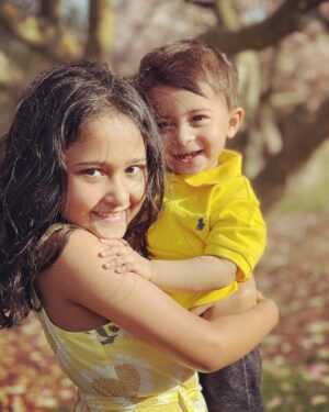 Umme Ahmed Shishir Instagram - 😘😘💛💛 Masha Allah Alhamdulillah @alayna_1508