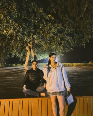 Upasana Singh Thakuri Instagram - A weekend third wheeling my besties and a view at @hokke_lumbini ! 👫🧍‍♀️

#HokkeLumbini #ExperienceHokke
