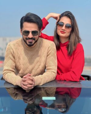 Uroosa Qureshi Instagram - 9 beautiful years ❤️ 
Happy Anniversary (14th February)
ALHAMDULILLAH 🙏🏻