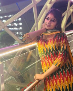 Vaishnavi Arulmozhi Instagram - ❤️✨

Outfit : @thevanyas_