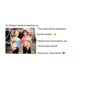 Valentina Shevchenko Instagram - Two weeks ago, my sister Antonina shared with me her decision to officially end her fighting career and dedicate herself fully being a pilot. 

I want to extend my warmest wishes to her in this journey,  knowing she will conquer the skies just as she conquered the ring and the octagon! 

The profession of a pilot demands extensive knowledge, concentration, willpower, and responsibility—qualities that are strikingly similar to those required for a successful career as a Muay Thai and MMA fighter. 

Over the past seven years, Antonina has flown solo across America, from the Pacific coast to the Atlantic, and from the Canadian border to Mexico, navigating a small Cessna 172. She has landed at some of the most challenging small airfields in mountainous regions, deserts, and islands, even in the dead of night and during fog, tropical rains, and lightning storms. 
She became a lieutenant of the Civil Air Patrol flight unit, which boasts a history as an air force military unit dating back to the 1940s. 
For a year, she served as the captain of an eight-seat Pilatus PC-12 aircraft in San Juan, Puerto Rico, for Tradewinds Airlines, where she piloted her  aircraft to San Barts, one of the most demanding airports in the world. 
Currently, she has been flying a Citation Latitude jet aircraft for over a year as a co pilot in business aviation on the East Coast of the United States. 

Antonina's journey in martial arts spans 30 years. 
She holds a 3rd Dan black belt in Taekwondo, has been an 11-time world champion in Muay Thai, kickboxing, and MMA, and has participated in hundreds of fights in both amateur and professional. 
She is a champion of Asia and South America and has been recognized as an Honored Master of Sports and a UFC fighter. 
Antonina won her first world championship title in Thai boxing in 2003, the same year she also became the world champion in the professional  MMA in South Korea. Throughout her career, she has fought in various countries, including Peru, Brazil, Paraguay, Argentina, Mexico, England, Thailand, South Korea, the United Arab Emirates, Lebanon, Sweden, France, Belarus, Russia, and the USA. 

From her early training ⬇️⬇️⬇️