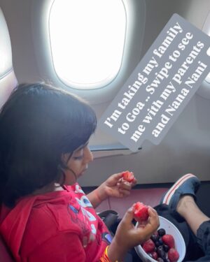 Vandana Sajnani Instagram - Plan made by @yuvaankhattar ❤️
To take his parents and grand parents n his Maamu for a trip to #Goa .. 4 days of itenary chalked out by him ❤️.
#Staytuned in the stories and the posts :) .. You can check out the stories :) 
3 different gorgeous properties ! 
#Goavibes #Goalife #goabeach #sun #Sand #beach #familytrip #sunsets 
#Babytraveler #babyblogger #Traveler