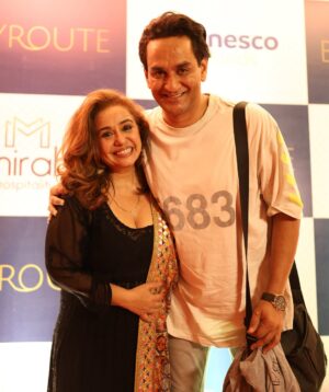 Vandana Sajnani Instagram - Hosted the beautiful launch of the spectacular @bayroutedining ❤️.
An experience of the finest Turkish and Lebanese food , clearly the best in the country. The interiors and the decor along with the lighting takes you back to a beautiful old world Mediterranean charm ❤️.
The food is a gastronomical delight with the most healthiest options one could imagine. 
The lovely evening was attended by so many lovely people and each one had personally shared their memorable experience. The live music set the perfect ambience . It was truly a perfect day ‘Womens day’ where my dear @jaspinder_narula ji the amazing singer who recently won the Padmashri award , impromptu sang a few songs for us, joined in by @shwetapandit7 who too sang a couple of songs in her lovely voice  from the olden golden era. 
Sometimes an evening just flows towards perfection. 
And this was one of it ❤️.
And now Bayroute is at the hub NESCO in goregaon .. So all you lovely suburbanites what u waiting for 💝.
Go book a table soon and soak in the vibe . .
Thankyou all who came even on the busiest day in the city with tons of events lined up. Means a lot ❤️.
Big hug.. 
In this post - 
@iridhidogra you looked stunning n I’m so glad u and ur family enjoyed it❤️.
My stunning friend  @urvashiamrrahs , my darling @lostboyjourney , the beautiful people  @barkhasengupta @omkarkapoor @ashishsharma02 @rohitkverma @anupamavarmaofficial @hunarhale @tanya_satish @rajivroda @priyankaramsay @umeshpherwani @rinka_2610 @kavittasinghrana , Rakesh and Tanya Kothari , @surbhishweta @winnie1686 and Ofcourse my family @rajesh_khattar @madhusajnani @kabirluthria @dineshsajnani ❤️.
.
.📸 @_rahul_dyno