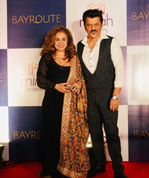 Vandana Sajnani Instagram - Hosted the beautiful launch of the spectacular @bayroutedining ❤️.
An experience of the finest Turkish and Lebanese food , clearly the best in the country. The interiors and the decor along with the lighting takes you back to a beautiful old world Mediterranean charm ❤️.
The food is a gastronomical delight with the most healthiest options one could imagine. 
The lovely evening was attended by so many lovely people and each one had personally shared their memorable experience. The live music set the perfect ambience . It was truly a perfect day ‘Womens day’ where my dear @jaspinder_narula ji the amazing singer who recently won the Padmashri award , impromptu sang a few songs for us, joined in by @shwetapandit7 who too sang a couple of songs in her lovely voice  from the olden golden era. 
Sometimes an evening just flows towards perfection. 
And this was one of it ❤️.
And now Bayroute is at the hub NESCO in goregaon .. So all you lovely suburbanites what u waiting for 💝.
Go book a table soon and soak in the vibe . .
Thankyou all who came even on the busiest day in the city with tons of events lined up. Means a lot ❤️.
Big hug.. 
In this post - 
@iridhidogra you looked stunning n I’m so glad u and ur family enjoyed it❤️.
My stunning friend  @urvashiamrrahs , my darling @lostboyjourney , the beautiful people  @barkhasengupta @omkarkapoor @ashishsharma02 @rohitkverma @anupamavarmaofficial @hunarhale @tanya_satish @rajivroda @priyankaramsay @umeshpherwani @rinka_2610 @kavittasinghrana , Rakesh and Tanya Kothari , @surbhishweta @winnie1686 and Ofcourse my family @rajesh_khattar @madhusajnani @kabirluthria @dineshsajnani ❤️.
.
.📸 @_rahul_dyno