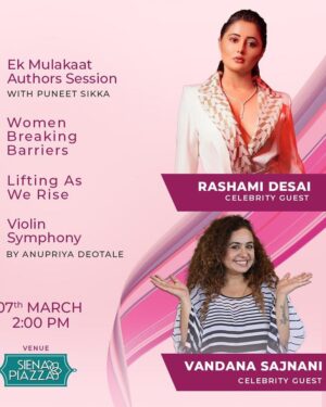Vandana Sajnani Instagram - Thankyou #Indore for all the love ❤️.
And thankyou @phoenixcitadelofficial for having us over . 
It was  truly a fabulous event and so impressed to know many stories of so many women achiever’s .
Also always fun to be with my friend @imrashamidesai for the event ❤️.
A whirlwind trip with so much action . Stay tuned :) Happy women’s day to all of you ❤️ #Womensday #Vandanasajnani #rashmidesai.
.
Wearing the lovely co-set designed by my friend @rohitkverma