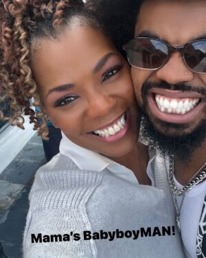 Vanessa Williams Instagram - @whyzman_ My darling first born SUN! Mama loves and adores you so! You are golden and magical! You came to bring art and music and so much beauty to this world! I am so proud to be your mama! Shine my darling cause you are LIGHT! Happy Birthday Omar!