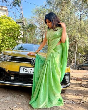 Vasanthi Krishnan Instagram - 💚💚💚💚💚
Happy birthday to my Goldy❤️😘
 Welcome to another year in the fast lane🥳
.
.
.
.
#car 
#myfavorite 
#vk 

#instrgram #instagood #vk #vasanthikrishnan #mybirthday🎂 #mycarbirthday #cutest #welcome #picoftgeday❤️❤️