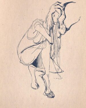 Victoria Ying Instagram - Figure drawing with a costumed model at Rougelike tavern #illustration tes