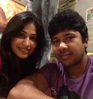 Vijayalakshmi Instagram - The connection was not 
made on March 13th, 2001.
It reaches back 
winding through time.
Unseen threads 
stretching beyond.

When I met you, 
I found myself.
You raised me,
Unfolded me,
Watched me emerge a butterfly. 

And for selfish reasons, 
I’m keeping you. 
No escape. 
You are trapped and 
tangled in love with me. 

So As promised, 
We will be stars up so high,
As Forever twin diamonds in the sky. 

#25years #with #you 🤍