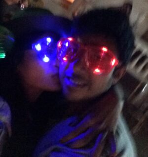 Vijayalakshmi Instagram - The connection was not 
made on March 13th, 2001.
It reaches back 
winding through time.
Unseen threads 
stretching beyond.

When I met you, 
I found myself.
You raised me,
Unfolded me,
Watched me emerge a butterfly. 

And for selfish reasons, 
I’m keeping you. 
No escape. 
You are trapped and 
tangled in love with me. 

So As promised, 
We will be stars up so high,
As Forever twin diamonds in the sky. 

#25years #with #you 🤍