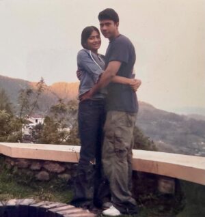 Vijayalakshmi Instagram - The connection was not 
made on March 13th, 2001.
It reaches back 
winding through time.
Unseen threads 
stretching beyond.

When I met you, 
I found myself.
You raised me,
Unfolded me,
Watched me emerge a butterfly. 

And for selfish reasons, 
I’m keeping you. 
No escape. 
You are trapped and 
tangled in love with me. 

So As promised, 
We will be stars up so high,
As Forever twin diamonds in the sky. 

#25years #with #you 🤍