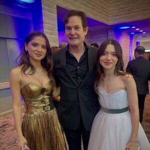 Violet McGraw Instagram - Thank you @saturnawards for having my sister @madeleinemcgraw and me present Best Horror Film. We had so much fun as usual! 

A very special thank you to our glam squad who always go the extra for us 💜
Hair: @_douglasjack 
MUA: @courthart1 
Stylist: @veronica.graye 

Jewels 
@gorjana
@maisonmiru

Dress
@betseyjohnson

A very BIG thank you to @sheratonuniversal for hosting me and Maddy and for making us feel extra spoiled 💜