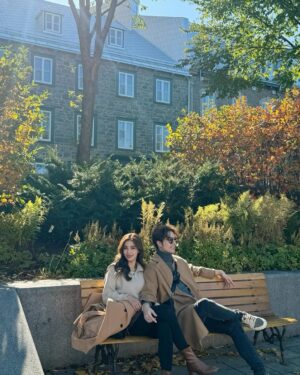 Wannarot Sonthichai Instagram - Please fill in caption for us:) ขอแคปชั่นหน่อยค่ะ😊🏠❤️

#wwcouple #wwcoupleincanada