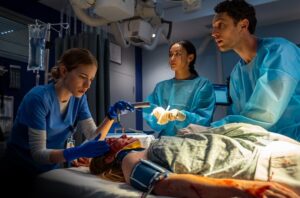 Willa Fitzgerald Instagram - PULSE! Your new favorite medical drama. Coming to @netflix April 3rd. 🚑