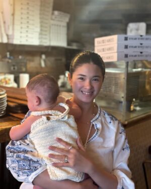 Yam Concepcion Instagram - Can’t handle the cuteness! This crochet baby romper from @milvidasph is everything