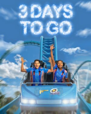 Yastika Bhatia Instagram - Season 3 promises tons of thrills - 𝟯 𝗗𝗔𝗬𝗦 𝗧𝗢 𝗚𝗢 for #MumbaiIndians' #TATAWPL 2025 opening game! ⏳🤩

#AaliRe