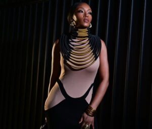 Yaya DaCosta Instagram - Friend: “You look like you’re wearing a neck brace. Where did you get that thing?”
Me: “You can’t get it. You need a prescription.”
@alekseiarcher 
🤣
Thanks for having us, @mptf !!