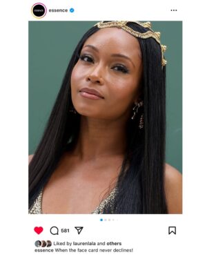 Yaya DaCosta Instagram - Essence Magazine’s Black Women in Hollywood annual awards ceremony felt like a powerful vortex of sisterhood. So grateful.

1. @sterlingpics
2. @nikondon
3. “”
4. “”
5. @sterlingpics
6. “”
7. @cynthiaerivo ‘s speech was a gift.
8. @teyanataylor gave a beautiful toast
9. The Artist said it 💦 
10. @chioma (hair) and @meccadickerson (makeup) getting me right and indulging my shenanigans 
11. Pisces new moon facts @zodi_am 
12. In gorgeous company in @essence ‘s room full of beautiful, exquisitely melanated artists and changemakers. So honored!
13. “Walk!” they demanded 🤣
14. Thank you, Laverne for showing me the nostalgic, epic 1983 jet magazine cover that my look reminded you of. 
15. The Queen iman

Life is short. Wear the crown.