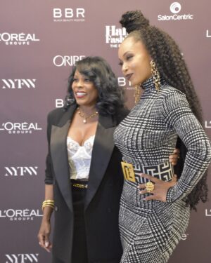 Yaya DaCosta Instagram - 1. There was so much gorgeous art on the walls of the gallery for @blackbeautyroster ‘s NY Fashion Week event. Black hair is art, indeed!
2. A little step and repeat in my little @normakamali
3. slinky dress link up
4. The Icon: IMAN @the_real_iman 
5. @ursulastephen created the hair looks for my first  ever Essence magazine shoot as a model. Bumping into each other and reminiscing about the magic we created that day on set, both early in our blessed careers, was such a sweet moment.
6. The throwback lewk in question!
7. time/space travel slinky dress link up with @zendaya 
8. Women who joyfully celebrate other women are my favorite. Instantaneous mutual appreciation of inner and outer beauty is goddess behavior.
9. The one and only, the master of all things hair, and one of my besties @chiomanvhair 
10. With the beautifully fierce women of @lorealgroupe 
11. The color palette. The lighting. The hair. The makeup. The styling. The timing. The subject. The observer. The experience. All of these are Art.
12. Met so many beautiful souls.
13. Pattern.
14. Future pulling.
15. The bussdown for natural girlies has arrived. Thank you, @evebyboz !! 💁🏾‍♀️