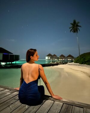 Zaara Yesmin Instagram - Star gazing 💫 #maldives #zaarayesmin