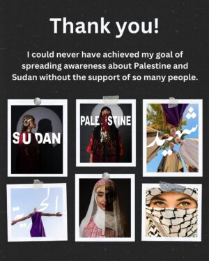 Zhalay Sarhadi Instagram - Appreciation Post 💚🇵🇸🇸🇩

The impact of social media in amplifying the voices of Palestine and Sudan has been truly incredible! 🌍 This is a heartfelt call to action for everyone: let’s harness the power of social media to spread awareness by creating meaningful content that highlights the stories and struggles of these nations.

The engagement numbers shared in this post are a testament to how collective efforts can drive awareness for humanitarian causes. Together, we are making a difference!

A huge thank you to everyone who has supported me in amplifying the message of Palestine and Sudan. Your encouragement and shared efforts mean the world 🇵🇸🇸🇩💚🫂.
I couldn’t have achieved these milestones without your unwavering support—let’s continue making an impact!

رسالة تقدير 💚🇵🇸🇸🇩

لقد كان تأثير وسائل التواصل الاجتماعي في إيصال أصوات فلسطين والسودان مذهلًا حقًا 🌍 هذه دعوة صادقة للجميع: لنستخدم قوة وسائل التواصل الاجتماعي لنشر الوعي من خلال إنشاء محتوى هادف يبرز قصص ومعاناة هذه الشعوب
 
الأرقام المتعلقة بالتفاعل والمشاركة في هذا المنشور هي دليل على أن الجهود الجماعية يمكن أن تُحدث فرقًا كبيرًا في نشر الوعي حول القضايا الإنسانية. معًا، نحن نصنع فرقًا
 
شكرًا جزيلًا لكل من دعموني في إيصال رسالة عن فلسطين والسودان. تشجيعكم وجهودكم المشتركة تعني لي الكثير 🇵🇸🇸🇩💚🫂
ما كنت لأحقق هذه الإنجازات دون دعمكم المتواصل، دعونا نستمر في إحداث تأثير إيجابي

Big thank u to best crew: @sarahabusadeh @amaniegeha @murielletannous @janaislam___ @makeupbymaab @monvti @obay_jamal @94ji @monvti @ayatallax @rawaadel @jana__alfarra