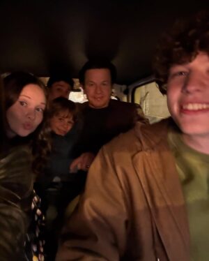 Zoe Colletti Instagram - And that’s a wrap on #FamilyPlan2!! 🤩 Cannot wait for you to see our action-packed European Christmas vacation! 🎄This is such a special movie family and we’re so excited to share this wild and heartfelt ride with you!! ❤️ @appletv @markwahlberg @zoecolletti @vanrcrosby @redaelazouar @simon.cellanjones @davidcoggeshall