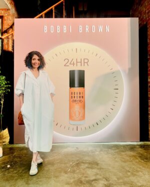 aiana jain Instagram - Always a joy to find howegrown brands that turn out to be great finds . This oversized shirt dress from @shopunrush is something I see myself wearing over and over again , the fabric gets a 10/10 from me , it’s a comfortable fit and the fact that it got me compliments by dozens doesn’t harm right !! Now eyeing a couple of more outfits from the brand , @shopunrush here I come ♥️

@bobbibrownindia launched their new foundation and the theme colour of the evening was nudes or whites . I styled this with my favourite pair of @onitsukatigerindia , put of a few gold chains in my neck and wrapped one around my wrist and I was good to go . 

Bobbibrown’s new weightless skin foundation did impress me in terms of texture and shades , I will circle back here and share my feedback soonest .
.
.
.
.
.
.
.
.
.

:
: #aianaj #aianajsays #aianjloves #aianajstyles #everydaystyle #whitedress #shopunrush #love #find #count #divine #shebang