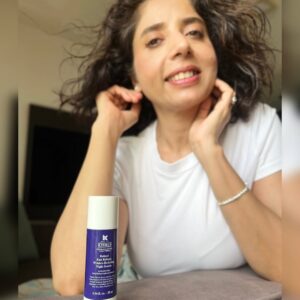 aiana jain Instagram - A good Retinol is gold mine ,  I have been trying out @kiehlsindia Retinol Fast Release Wrinkle - Reducing Night Serum and it’s efficacious , that’s exactly what I want from a good Retinol Serum . It has 0.3% percent pure Retinol and is effective in reducing wrinkles, improving skin firmness and skin radiance , you will notice some difference within a week of using it . If you are someone who uses Retinol you might want to give this one a try !!! 
.
.
. #Gifted #RetinolFastRelease #KiehlsRetinol #RetinolSerum #KiehlsIndia 
@MyNykaa
.
.
.
.
.
. 
. 
#aianaj #aianajsays #aianajloves #skincaretips #indianbeautyblogger #love #find #count #divine