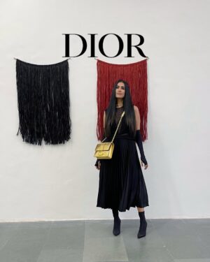 alisha pekha Instagram - DIOR presents "Mul Mathi". An artistic  collaboration between Maria Grazia Chiuri of @dior , Madhvi Parekh, Manu Parekh, Karishma Swali and The Chanakya School of Craft. 
.
Exhibition is from 1st April 2023- 22nd April 2023 at the Snowball Studio Worli. 
These series of astounding textile artwork was also presented at the SS22 haute couture in Paris. 
Truly an ode to the legacies of embroidery work and textiles and a homage to the Indian culture and craft. 
Its a momentus occasion for India to be finally acknowledged and represented on the global stage in such an ingenious and admirable manner by the house of Dior and we look forward to more creative and interesting collaboration bloom from this association…
.
#dior #diormumbai2023 #theallyedit
