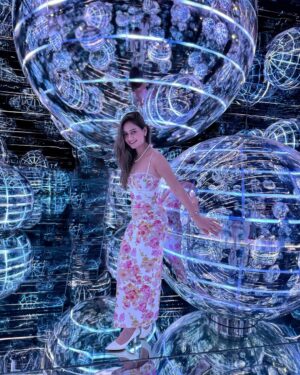 himanshi sharma Instagram - Shining bright like these disco balls✨

#AyaUniverse #DubaiAttractions #ExploreDubai #DubaiDiaries #DubaiLife #VisitDubai #DubaiTourism #DubaiAdventures #DubaiMagic #DubaiWonders #IncredibleDubai #DubaiExperiences #DubaiArt #DubaiVibes #DiscoverDubai