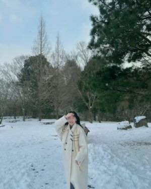 mako Instagram - 楽しかった福島の思い出💐⛄️🧤🤍