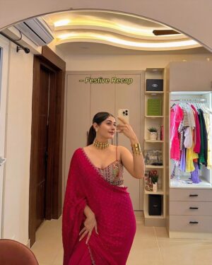 soundarya thakur Instagram - Festive Highlights: Outfits & Decor Recap ✨
(Comment your favourite look 🫶) 

Outfit 1. Pre stitched Red saree @myntra 
Outfit 2. Floral Crop-top Skirt set @payal_zinal 
Outfit 3. Silver Saree @myntra 
Outfit 4. Green Sharara set @houseofpataudi 
Outfit 6. Green Lehenga Set @houseofjamoti 
Outfit 7. Floral Lehenga @payal_zinal 
Outfit 8. White Chikankari Saree: Custom Made 
Outfit 9. Purple Floral Lehenga @myntra 

#festiverecap #diwalithrowback #festivewear #festiveseason #festivevibes #festivedecor #delhifashionblogger #fashioninfluencer #festivemood #soundaryathakur #formocloset