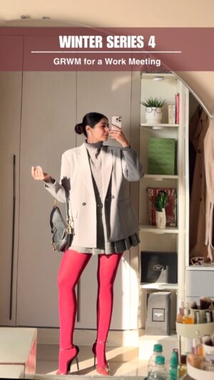 soundarya thakur Instagram - Part 4 #STwinterfiles Grwm for Work Meeting 
.. yes it’s a clumsy get ready with me 🤣

🔗 Links attached you can comment “LINK” for it 

P.S. Some products were out of stock so have attached similar links 

#grwm #winteroutfit #winterfashion #winterstyle #winterfashion #getreadywithme #reelsindia #reelsfashion #soundaryathakur #formocloset