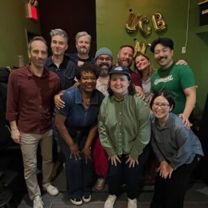 Adrienne C. Moore Instagram - #tbt to 03/07 ASSSSCAT w monologist @acmoore9 ✨✨

Got some fomo?? there’s still tix available to tomorrow’s ASSSSCAT !! Linked in bio xx