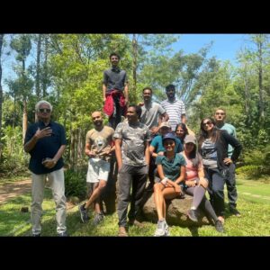 Aishwarya Raghu Instagram - Cheers to all these amazing peeps 🥂

#retreat #fun #photodump #nature #sunkissed