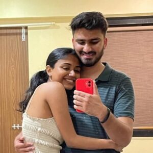 Aishwarya Raghu Instagram - So grateful to have you in my life❤️

#blessed #gratitude #krishandaish