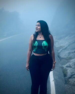 Aishwarya Venka Instagram - A Lil Closer To The Clouds 🌨️🏔️

#kodaidiaries #trip #mist #nature #happiness #fun #love #baby #air 🖤