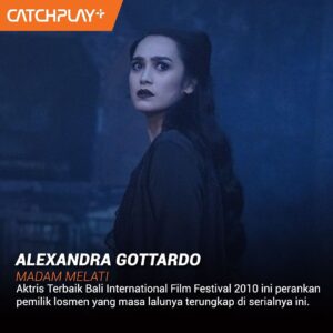 Alexandra T. Gottardo Instagram - Siap sekali lagi mengunjungi Losmen Melati? Kali ini Madam Melati Alexandra Gottardo akan kedatangan Dwi Sasono, Fandy Christian, Shareefa Danish untuk menghadapi Kiki Narendra! 

#CATCHPLAYPLUS #Horor #Serial #Drama #Thriller #BioskopdiRumah #Streaming #YangSinggahYangMati #YangLebihBurukAkanDatang #LosmenMelatitheSeries