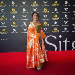 Alexandra T. Gottardo Instagram - SITGES
56È Festival Internacional De Cinema Fantastic De Catalunya Spain ❤️ 

Thank you for the magnificent dress @sebastiangunawanofficial 🌹 and beautiful necklace @tuloladesigns 💋