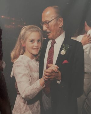 Alicia Silverstone Instagram - With my beloved Grandpa Sydney Silverstone at my Bat Mitzvah❤️
